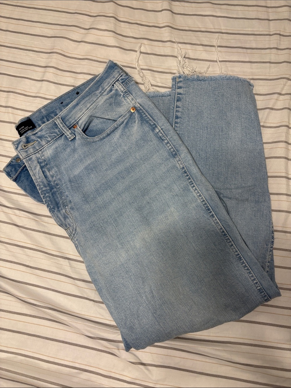 GAP Light Blue High-Rise Vintage Slim Jeans
